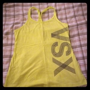 Victoria Secret Bright Yellow Active Top